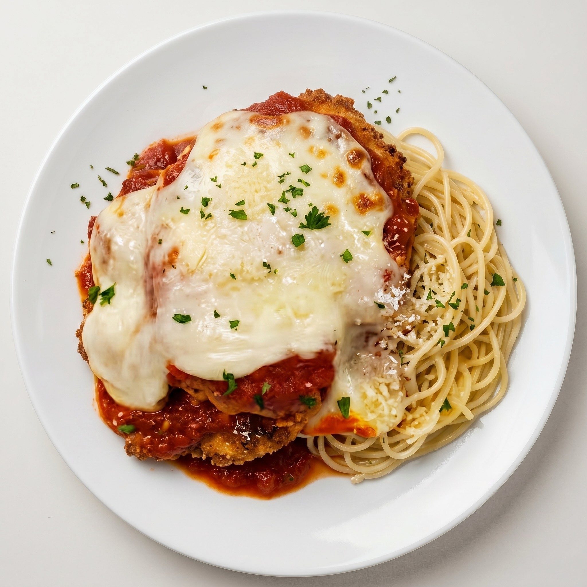 Chicken Parmigiana.