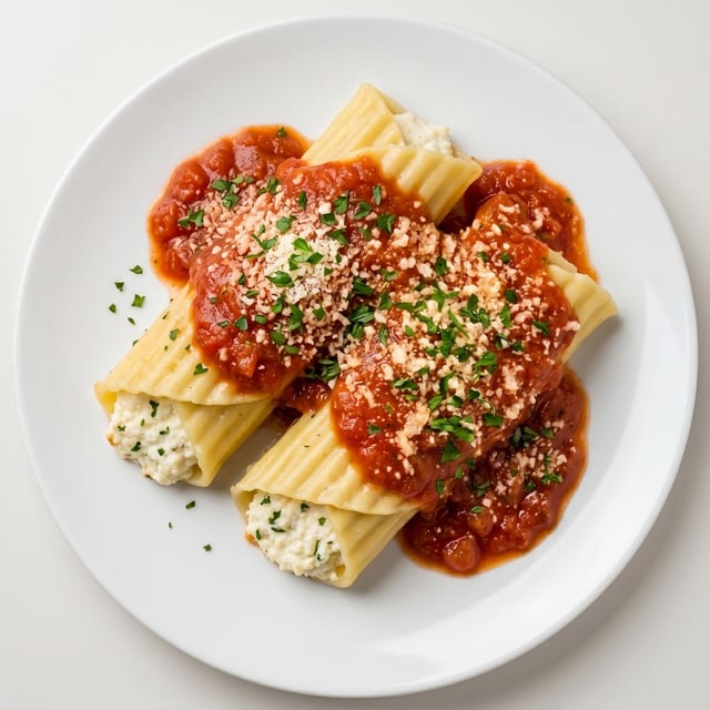 Manicotti.